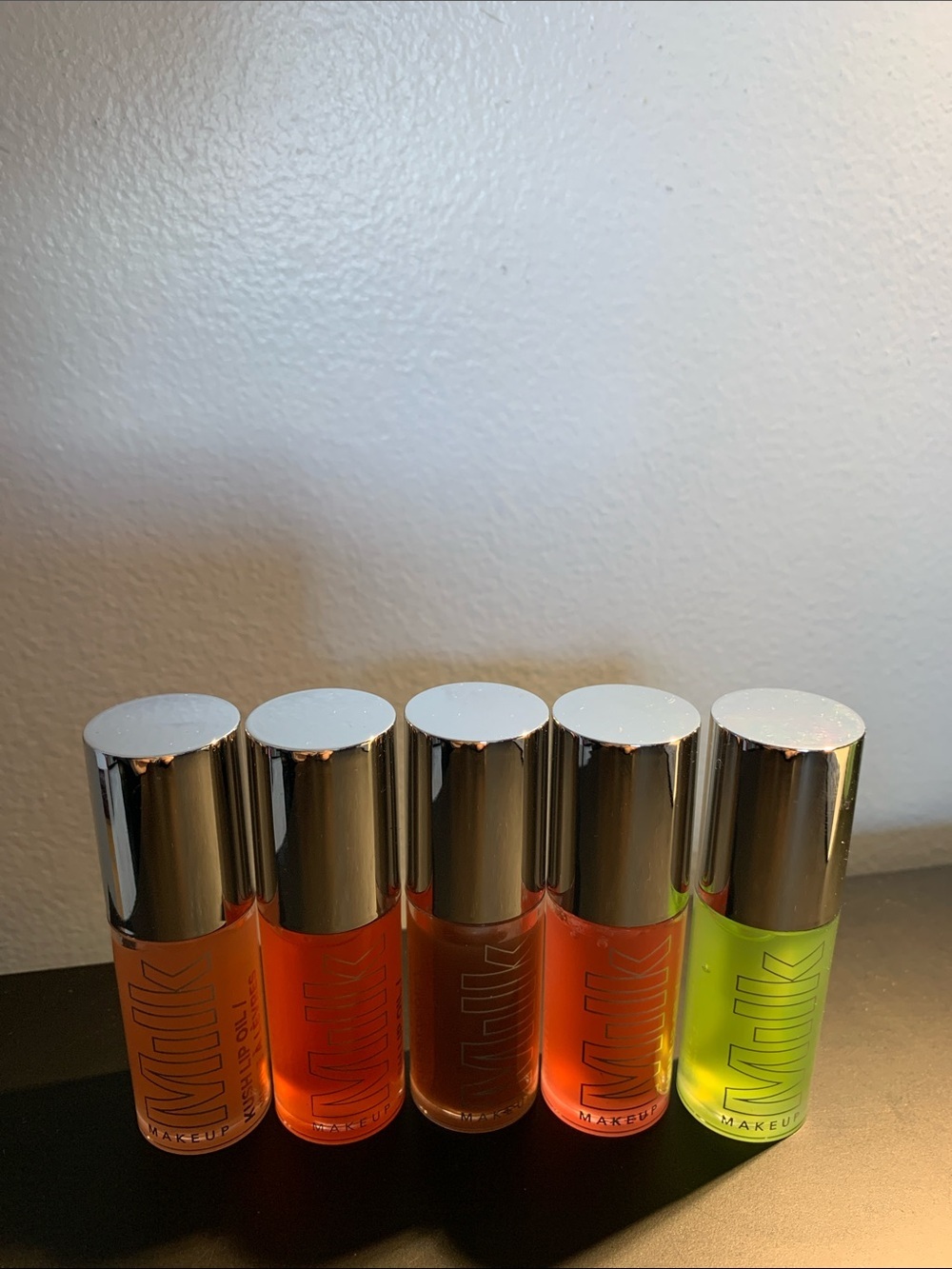 Milk Makeup kush lip oil set of 5 new
